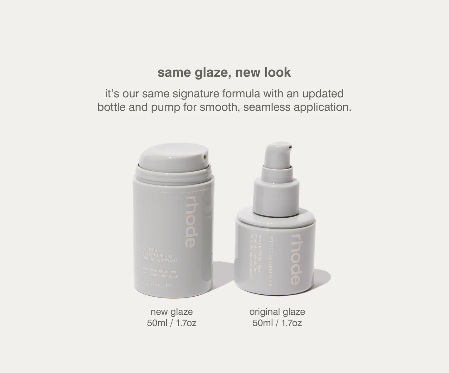 rhode - Peptide Glazing Fluid Dewy Gel Serum