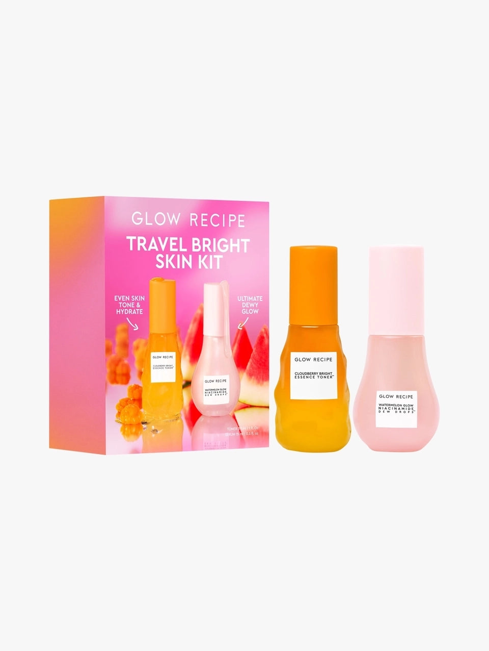 Glow Recipe - Travel Bright Skin Kit set