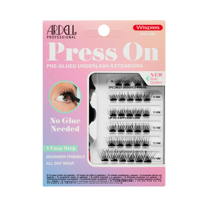 ARDELL - Press On Pre-Glued Underlash Extensions Wispies - 30 Pack