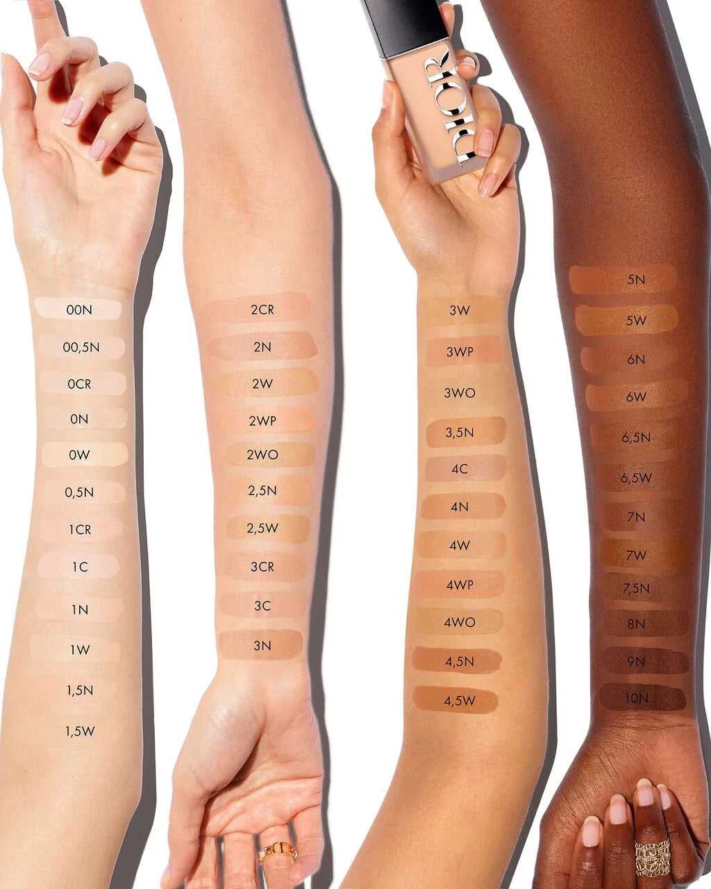 DIOR - Forever Skin Wear - Blurring Natural Matte Foundation - 24H Ultra Wear - 30ml