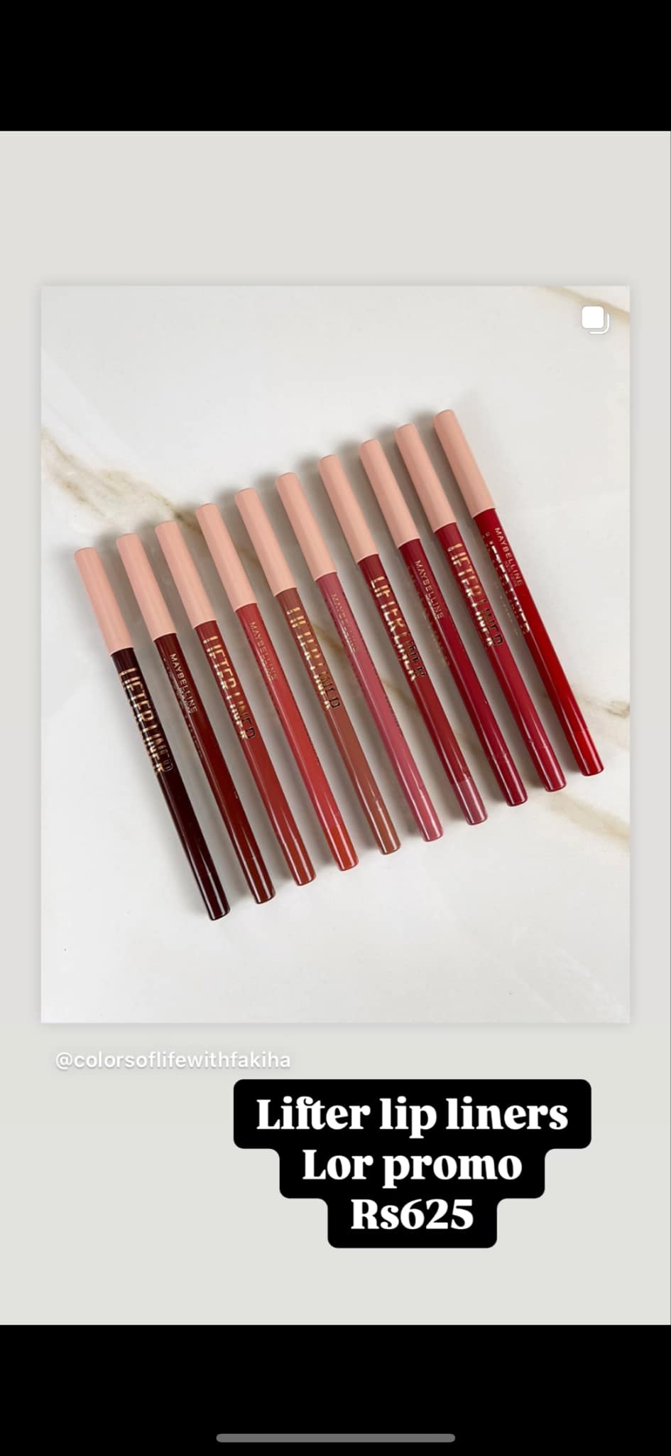 Maybelline - Lifter Hydrating Longwear Lip Liner