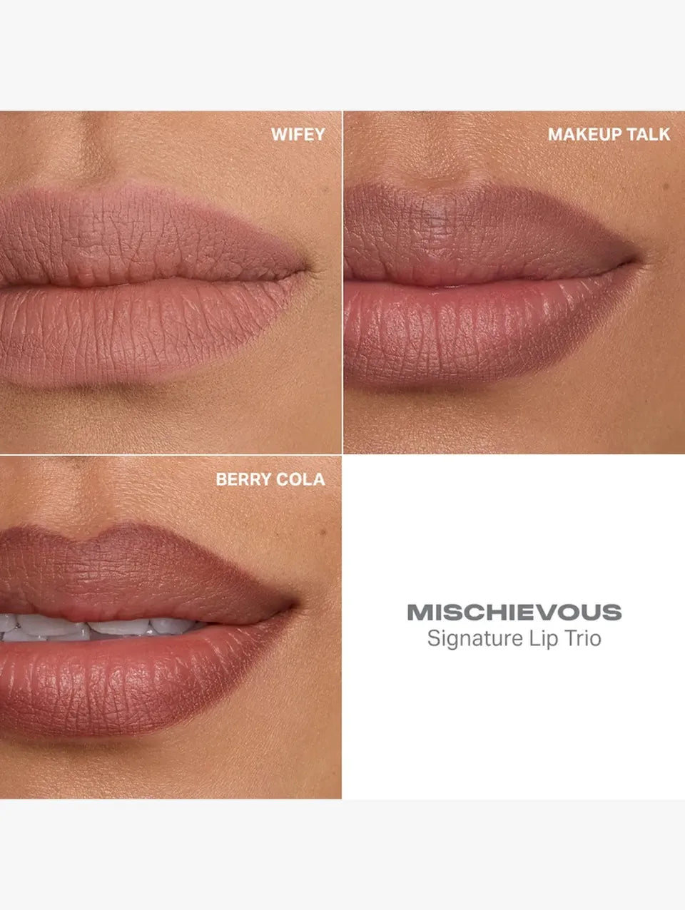 Morphe - Mischevious Signature Lip Pencil Trio 3 x 9.67G
