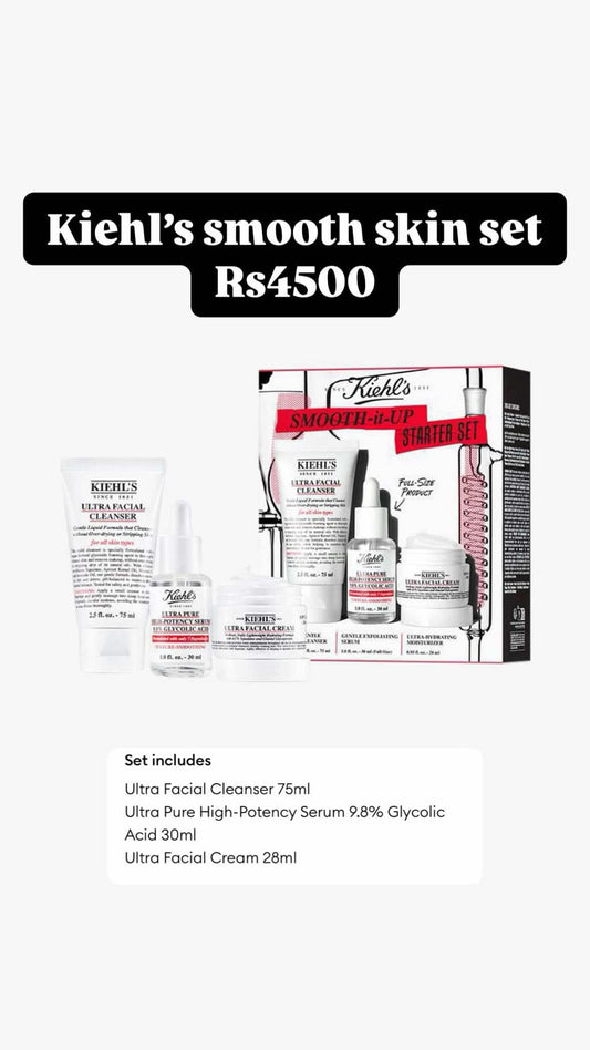 Kiehl's - "Smooth it Up" Starter Set