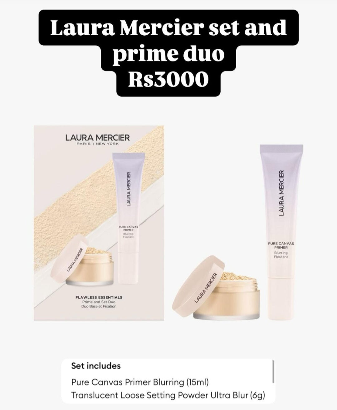 Laura Mercier - Set and Prime Duo