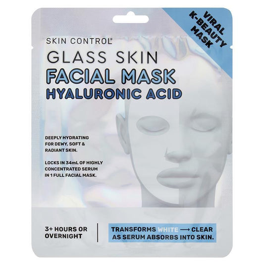 Skin Control - Glass Skin Face Mask Hyaluronic Acid