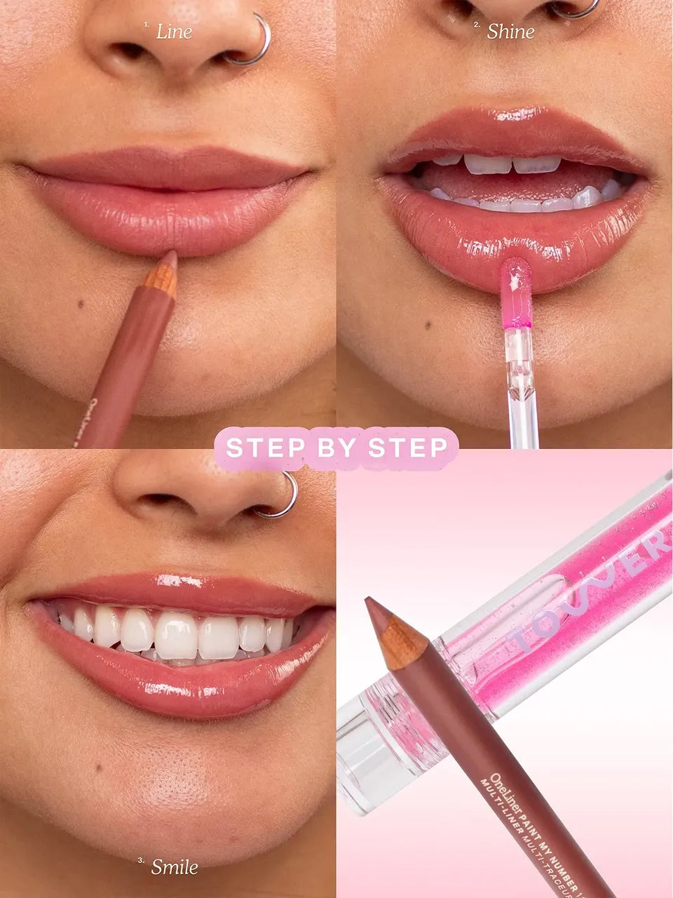 Tower 28 - Line & Shine Lip Kit 4.81g