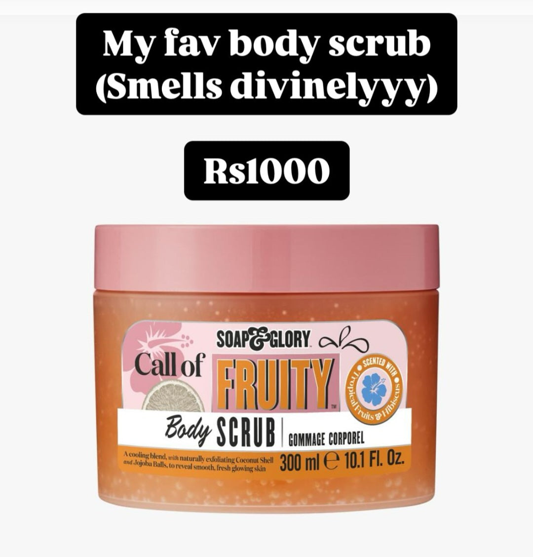 Soap & Glory - "Call of Fruity" Body Scrub