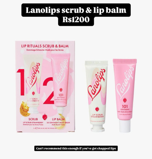 Lanolips - Scrub & Lip Balm