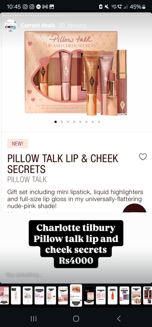 PILLOW TALK - LIP & CHEEK SECRETS