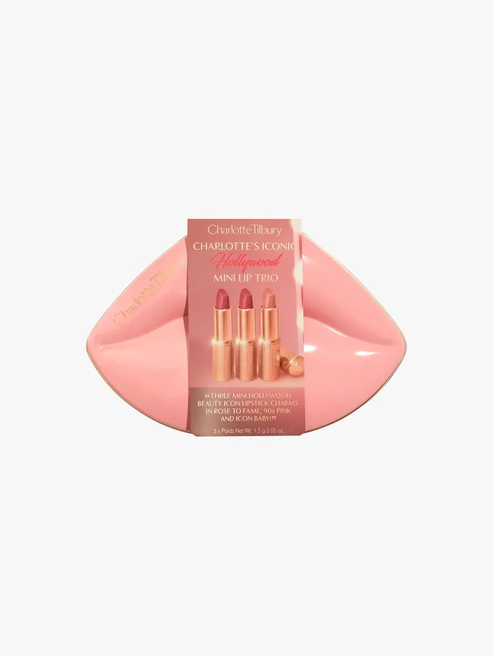 Charlotte Tilbury - Hollywood Iconic Mini Lip Trio 3x1.5mL