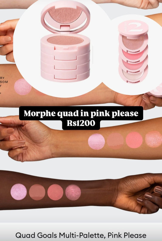 Morphe - Quad in Pink Please