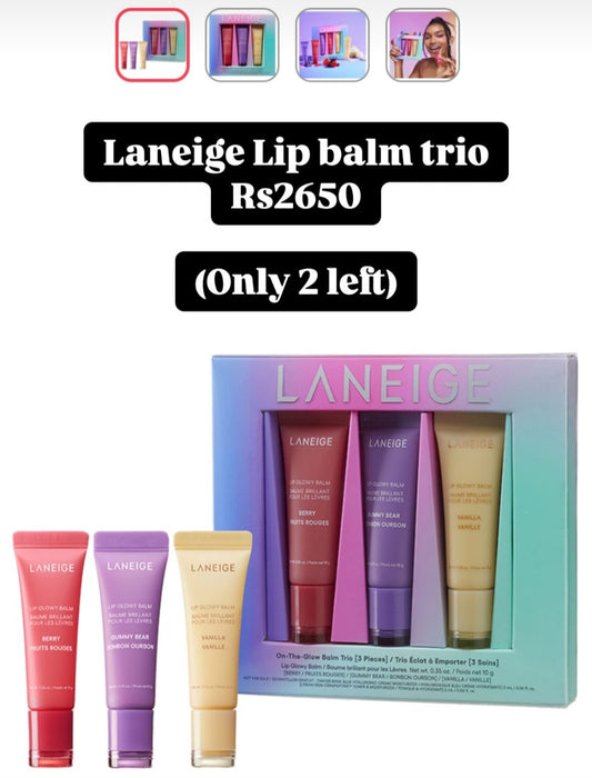 Laneige - Lip Balm Trio