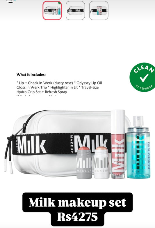 Milk - Makeup Set