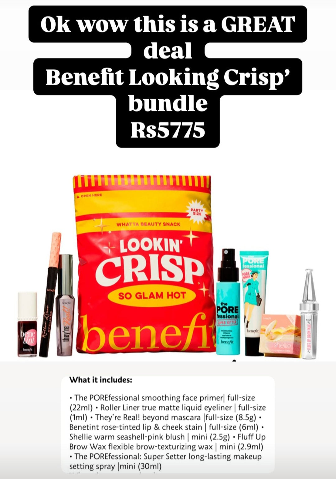 Benefit - Looking Crisp Bundle