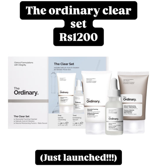 The Ordinary - Clear Set