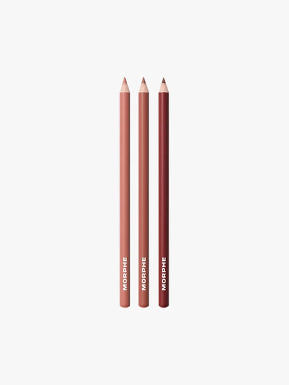 Morphe - Mischevious Signature Lip Pencil Trio 3 x 9.67G