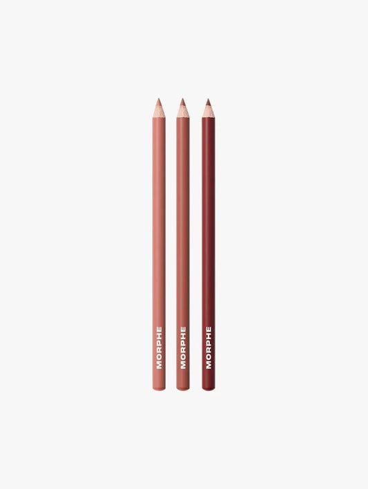 Morphe - Mischevious Signature Lip Pencil Trio 3 x 9.67G